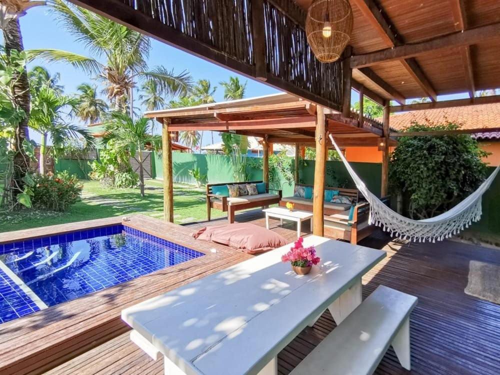 La Villa Tropicale Linda Casa Pertinho Do Mar ! 이카라이 외부 사진